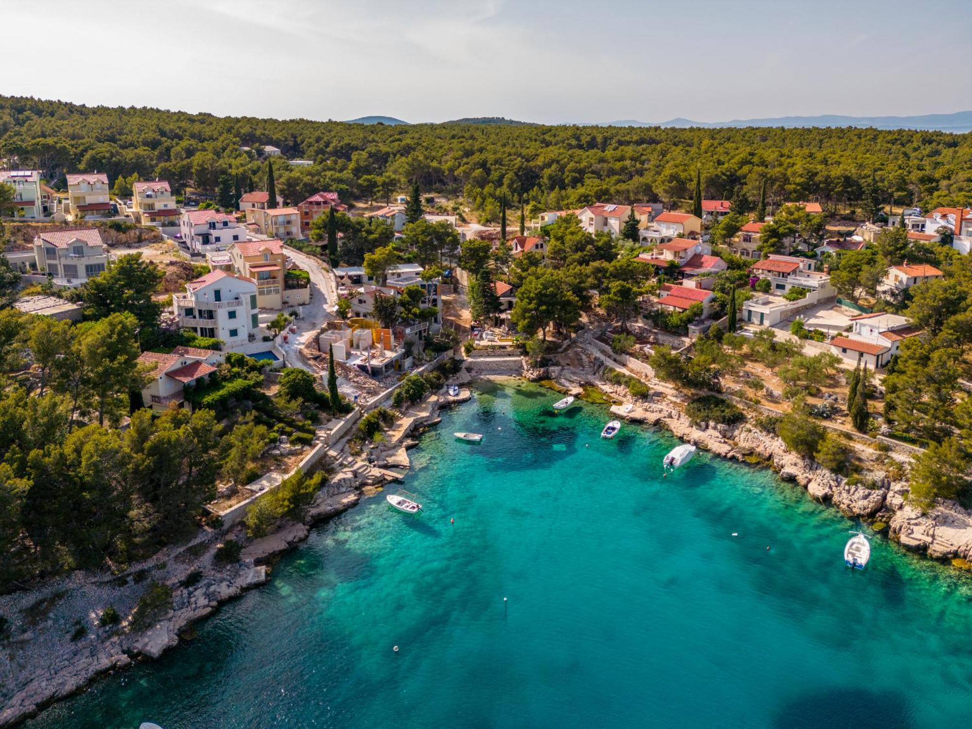Villa Zdenka Milna  Esterno foto