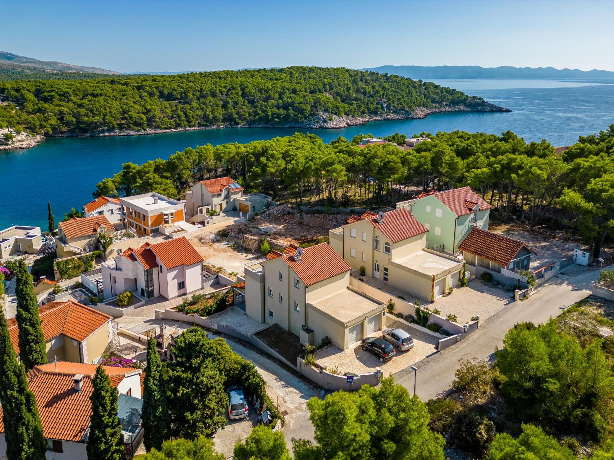 Villa Zdenka Milna  Esterno foto