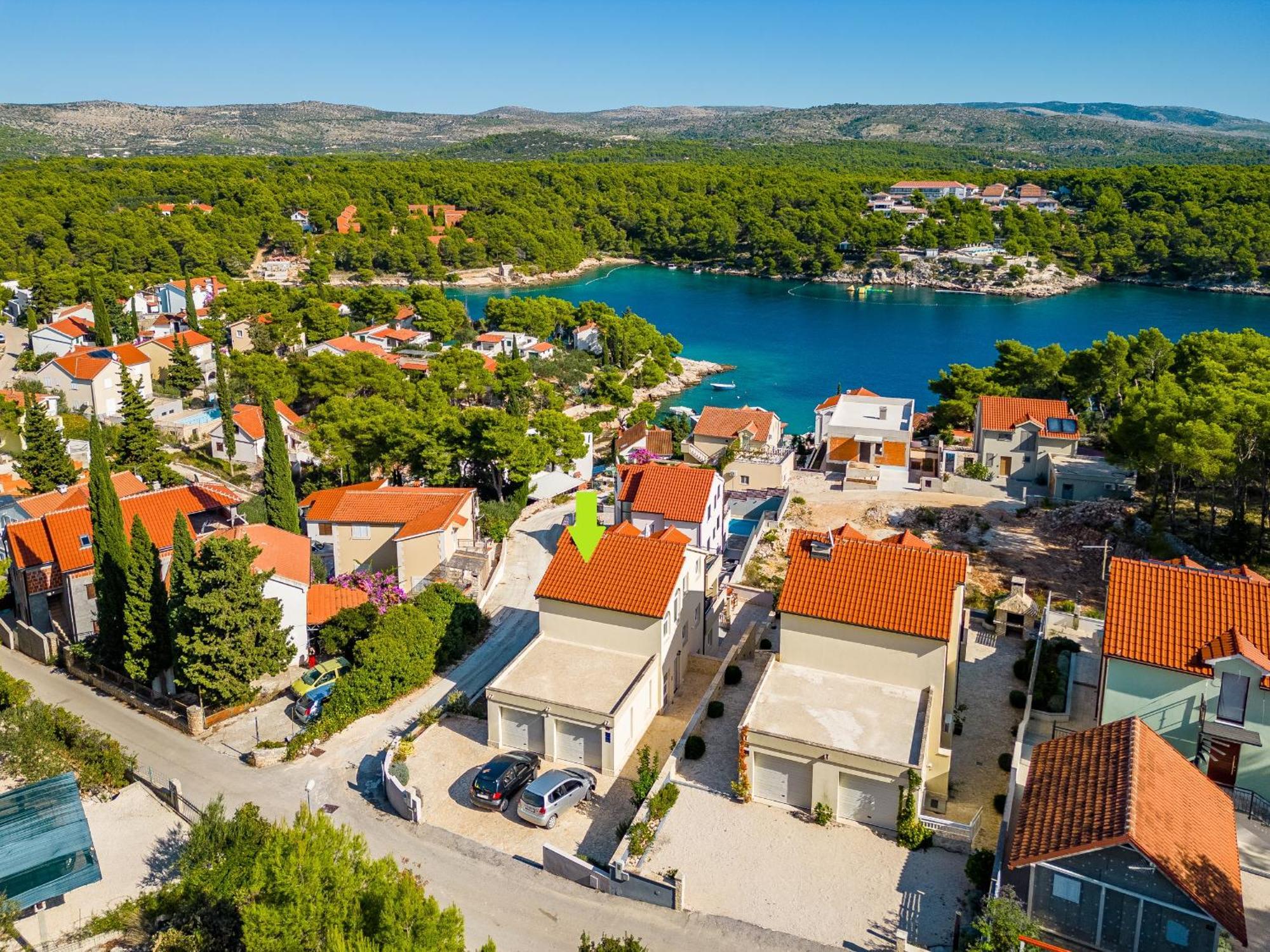 Villa Zdenka Milna  Esterno foto
